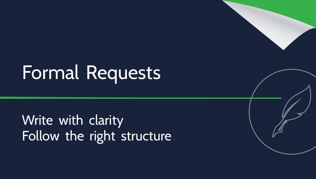 How to Write a Formal Request Letter: Key Rules